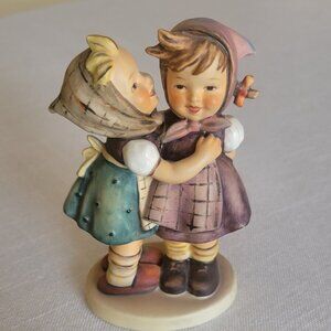 Goebel Hummel Collectible - Telling Her Secret #196/0. FB, Circa 1957. TMK2
